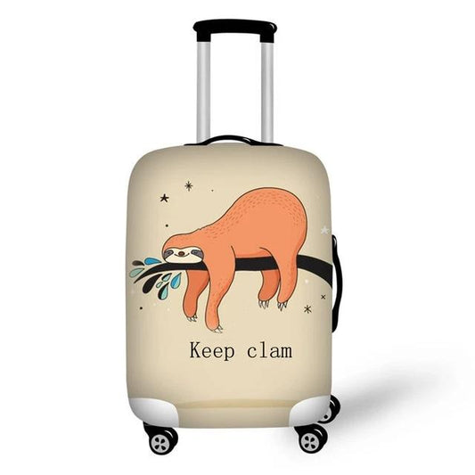 Keep Calm Sloth Luggage / Suitcase Cover