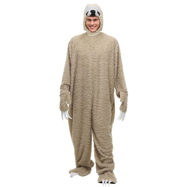 Khaki Sloth Pajama Costume