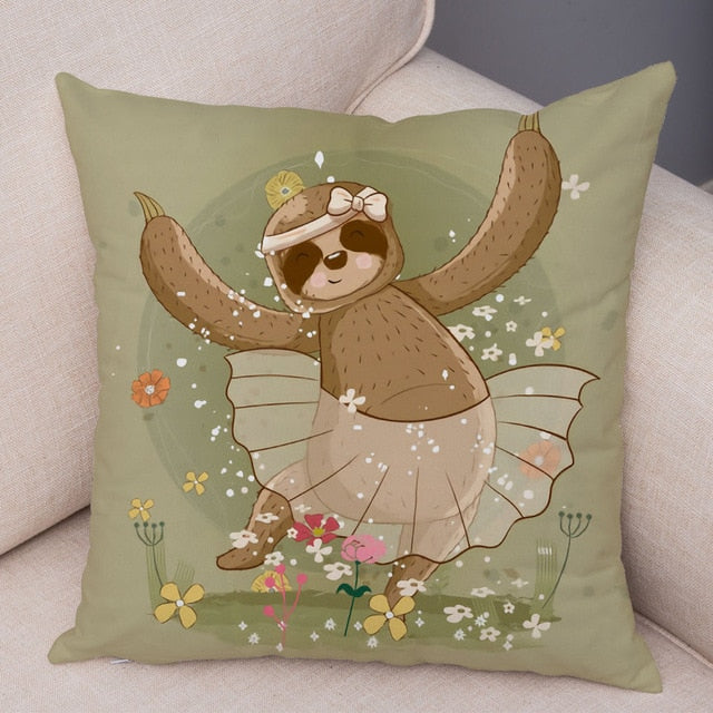 Sloth pillow cases hotsell