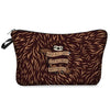 Hairy Brown Sloth Makeup Bag