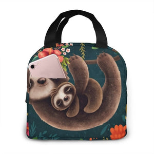 Loving Mother Sloth Lunch Bag