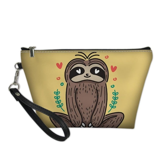 In Love Sloth Makeup Bag