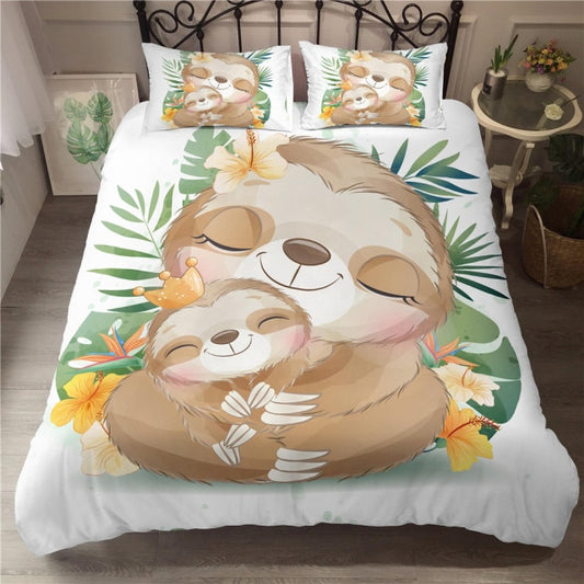 Cuddle Sloth Bedding Set