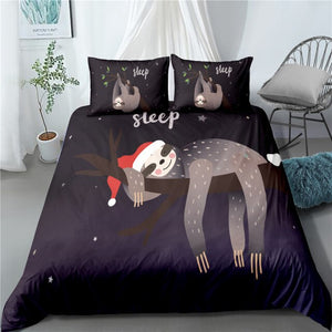 Sleeping Sloth Bedding Set