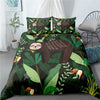 Eyes Closed Sloth Bedding Set