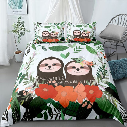 Married Sloth Bedding Set