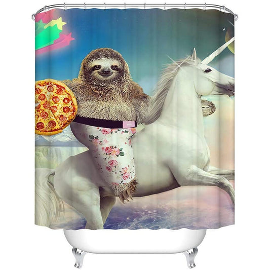 Riding Horse Shower Curtain