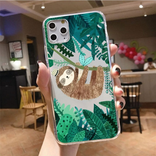 Forest Sloth iPhone Case