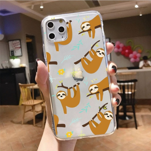 Hanging Sloths iPhone Case