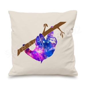 Nebular Sloth Cushion Cover - Sloth Gift shop