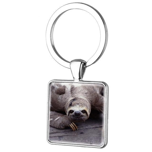 Sleepy Sloth Keyring - Sloth Gift shop