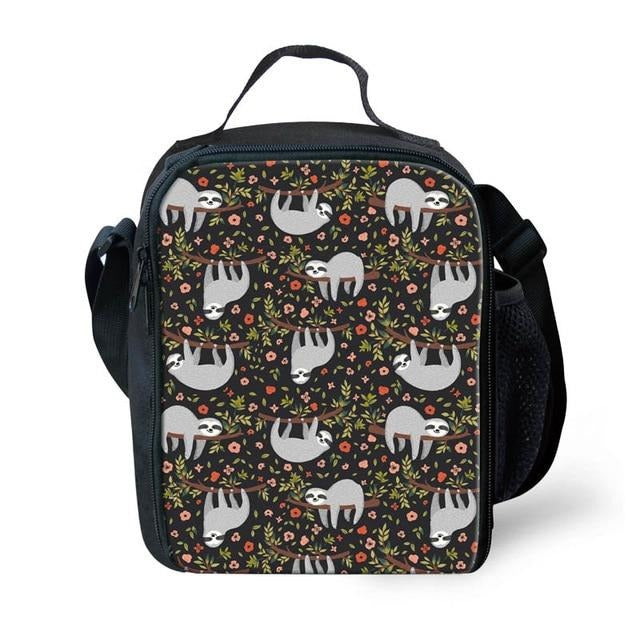 Relaxing Group of Sloth Lunch Bag