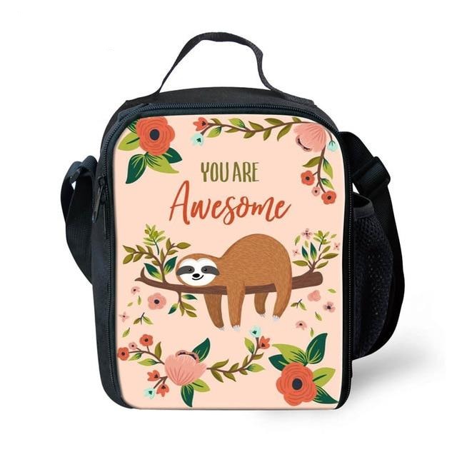 Awesome Sloth Lunch Bag