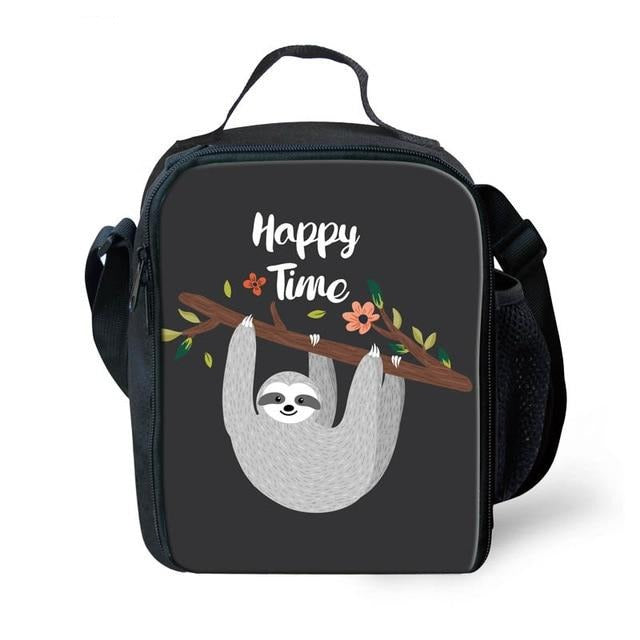 Happy Time Sloth Lunch Bag