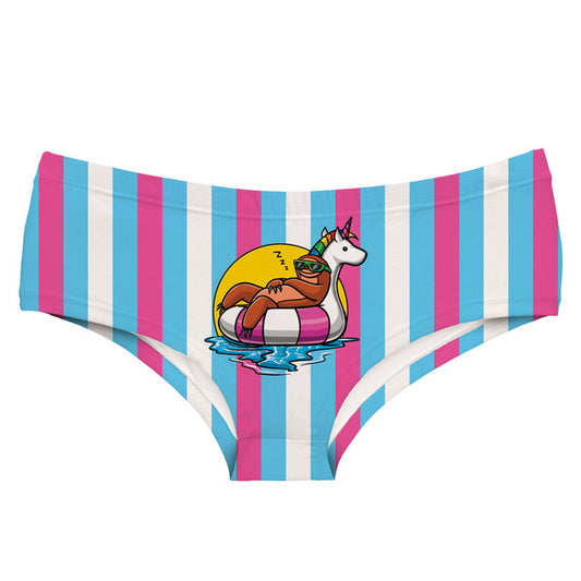  DOMIKING Funny Sloth Astronaut Womens Underwear Stretch Bikini  Panties Soft Briefs for Girls Teen Women XS Multicolor : Clothing, Shoes &  Jewelry